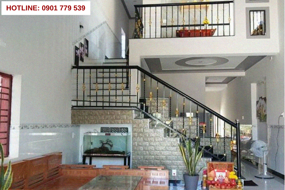 Mẫu nhà đẹp cấp 4 có gác lửng 3