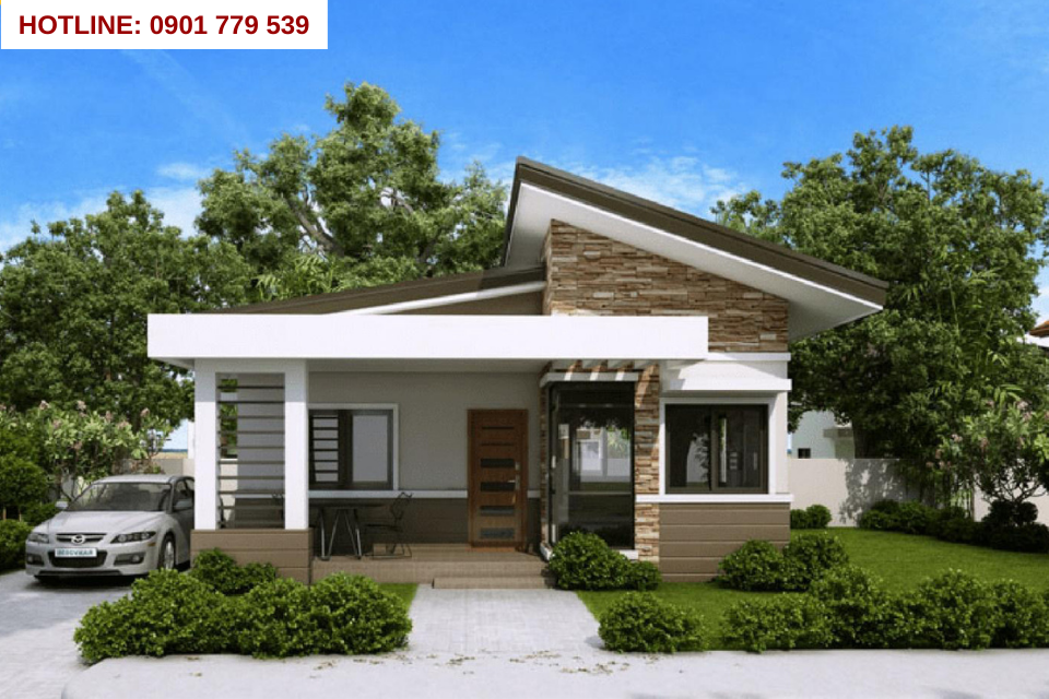Những mẫu nhà đẹp cấp 4 rất dễ để mua vật liệu xây dựng
