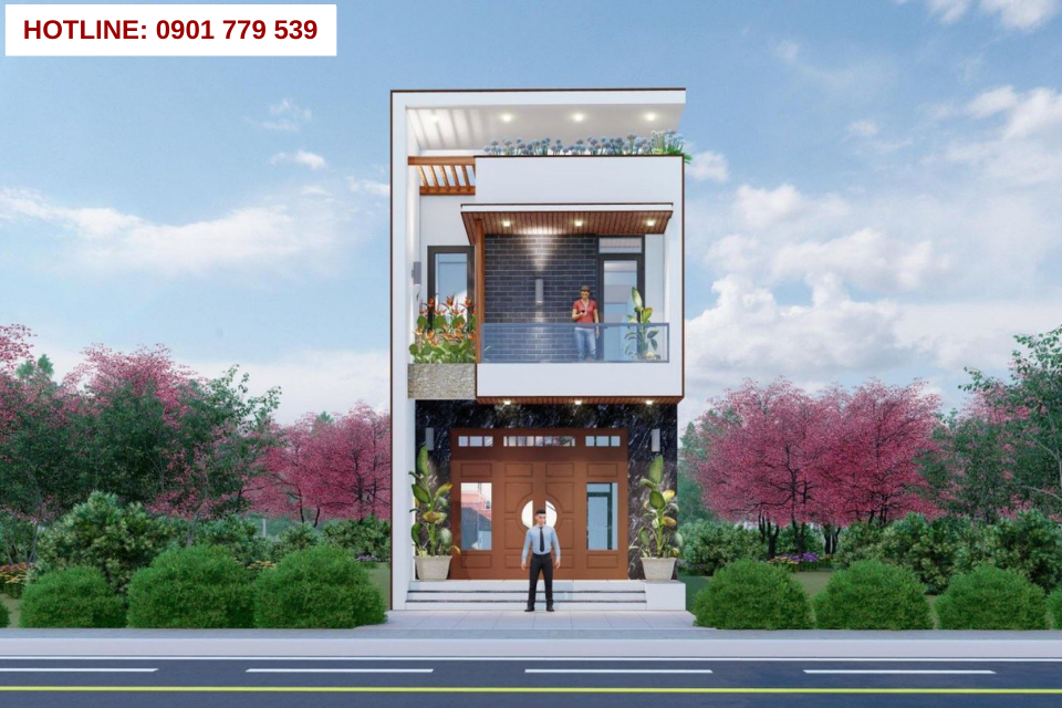 Thiết kế nhà ống 2 tầng 6