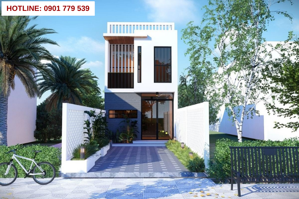 Thiết kế nhà ống 2 tầng 8