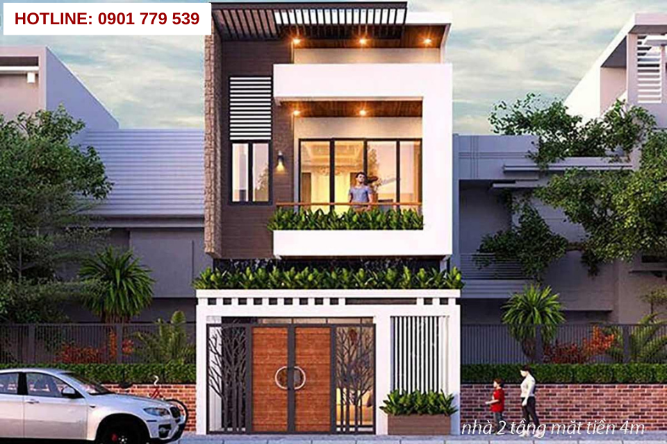 Thiết kế nhà ống 2 tầng 9